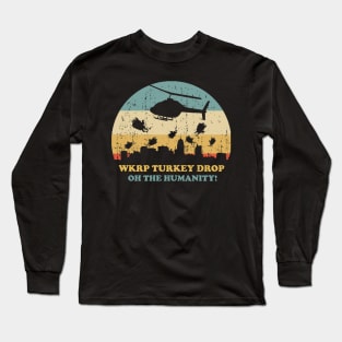 WKRP Turkey Drop Long Sleeve T-Shirt